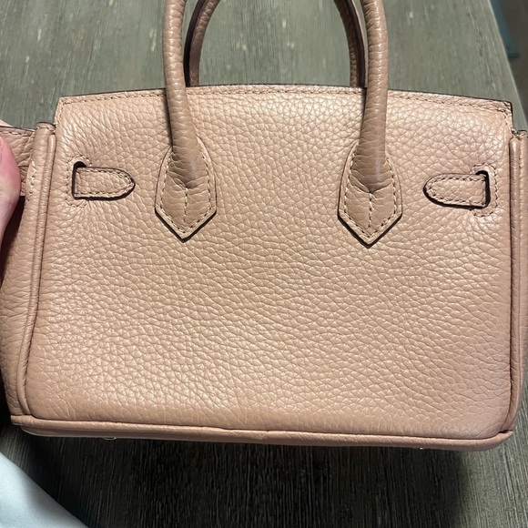 Hermes Dusty Rose Mauve mini Birkin - Picture 3 of 6